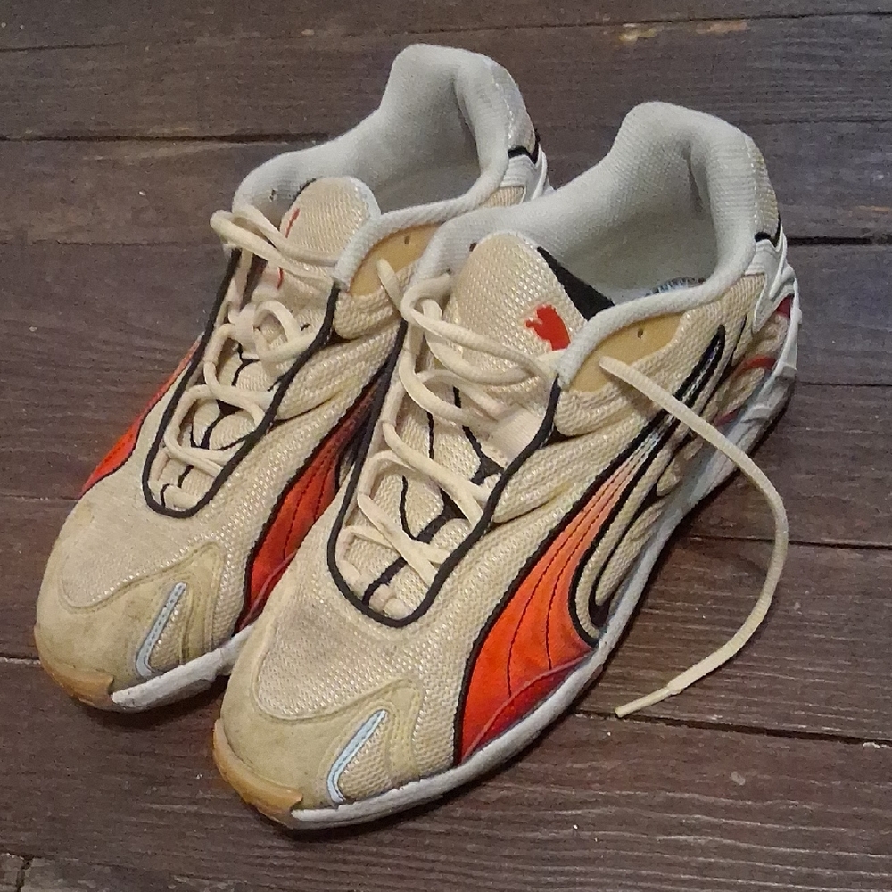 Puma A$ap Rocky Men's Shoes in Cream and Orange